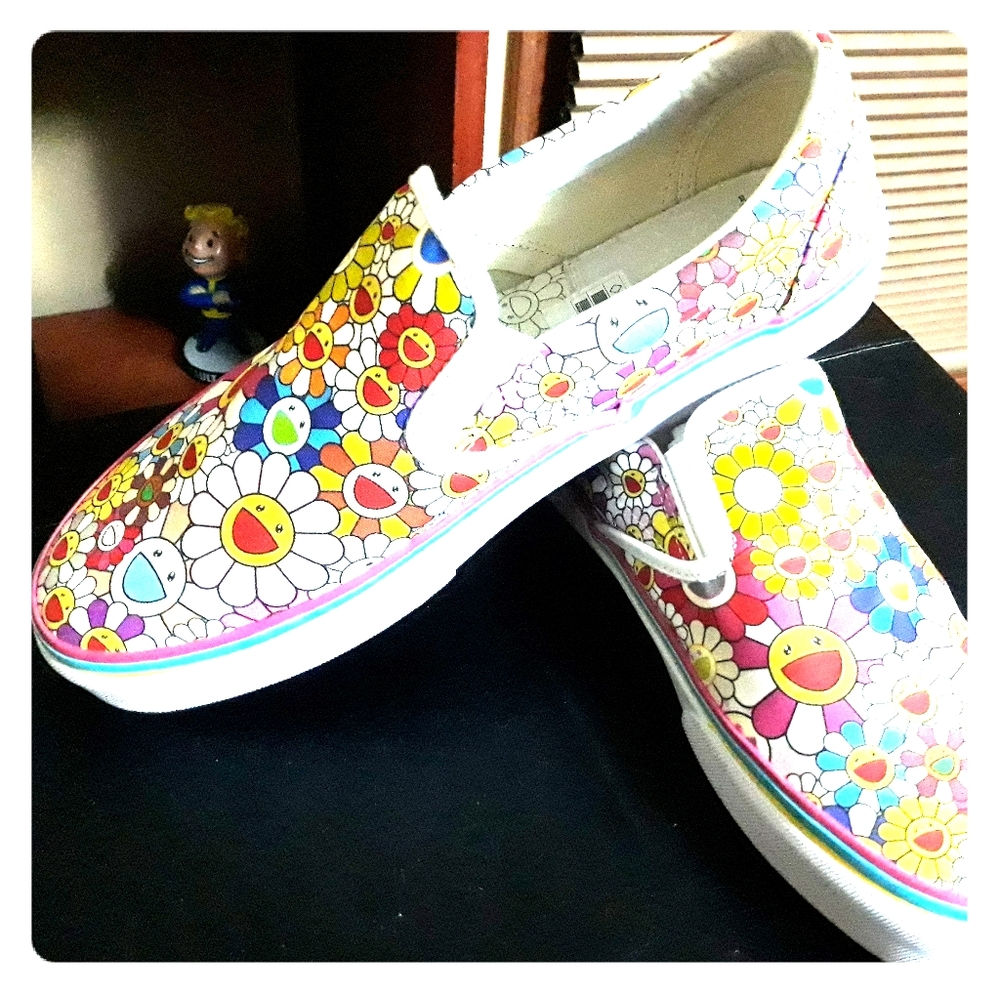 EUC HTF 2015 Vans x Takashi Murakami Sz 10 Sneaker